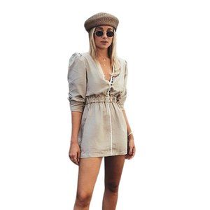 Andra Andreescu | RANIA Linen Dress